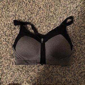 Champion Front Zipper Sports Bra